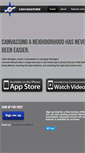 Mobile Screenshot of canvassmate.com